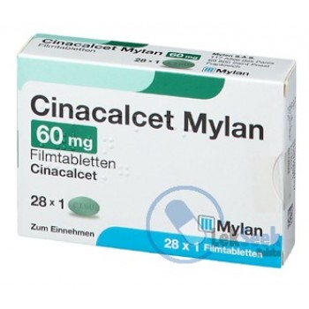 Цинакальцет Mylan 60 мг, 28 таблеток