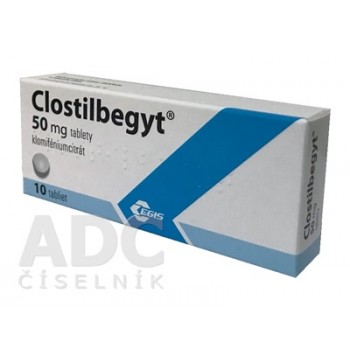 Клостилбегіт (Clostilbegyt) 50 мг, 10 таблеток