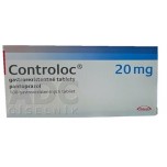 Контролок (Controloc) 20 мг, 100 таблеток