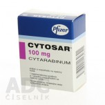 Цитозар (Cytosar) 100 мг ліофілізат р/для ін'єкцій 5 мл, 1 флакон