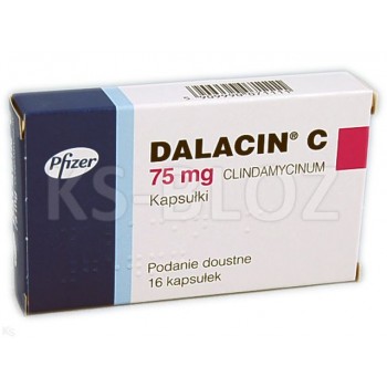 Далацин Ц 75 мг, 16 капсул