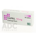 Даприл (Dapril) 10 мг, 30 таблеток