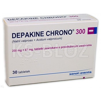 Депакін Хроно 300 мг, 30 таблеток