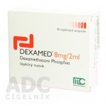 Дексамед (Dexamed) розчин для ін'єкцій 8 мг/2 мл, 10 ампул