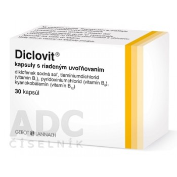 Дикловіт (Diclovit), 30 капсул