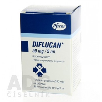 Дифлюкан суспензія 50 мг/5 мл, 35 мл