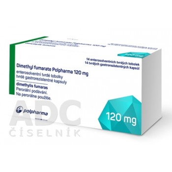 Диметилфумарат Polpharma 120 мг, 14 капсул