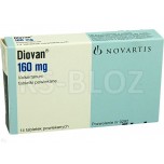 Діован (Diovan) 160 мг, 28 таблеток