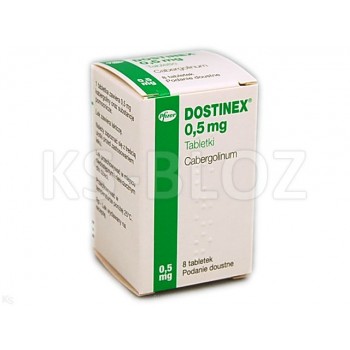 Достинекс (Dostinex) 0.5 мг, 8 таблеток