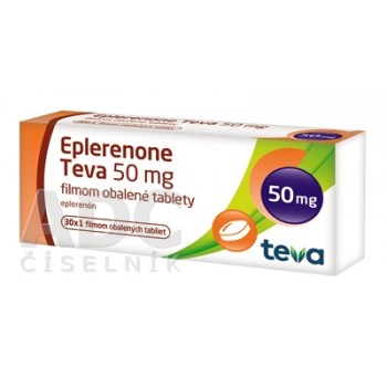 Еплеренон (Eplerenone) Тева 50 мг, 30 таблеток