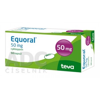 Екорал (Equoral) 50 мг, 50 капсул