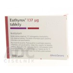 Еутирокс (Euthyrox) 137 мкг, 100 таблеток