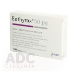Еутирокс (Euthyrox) 50 мкг, 100 таблеток