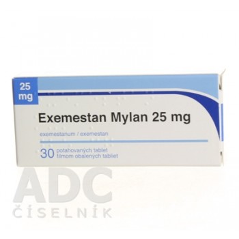 Екземестан Mylan 25 мг, 30 таблеток