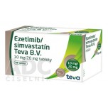 Езетиміб/Симвастатин (Ezetimib/Simvastatin) Teva 10 мг/20 мг, 98 таблеток