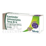 Езетиміб/Симвастатин (Ezetimib/Simvastatin) Teva 10 мг/40 мг, 30 таблеток