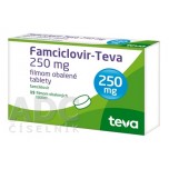 Фамцикловір (Фамвір) Teva 250 мг, 15 таблеток