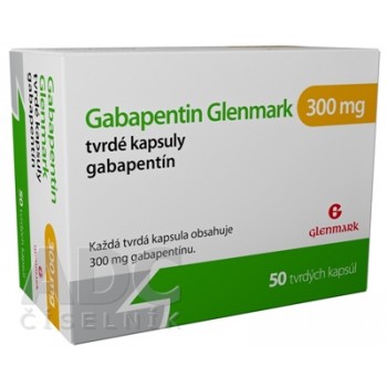Габапентин (Gabapentin) Glenmark 300 мг, 50 капсул