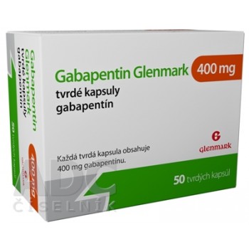 Габапентин (Gabapentin) Glenmark 400 мг, 50 капсул
