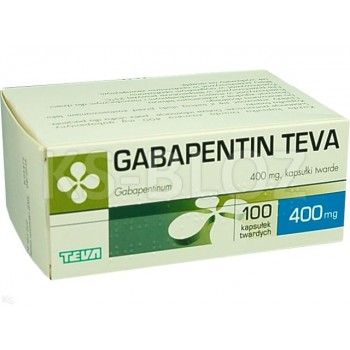 Габапентин Тева 400 мг, 100 капсул