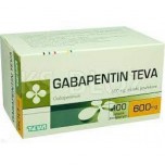 Габапентин Тева 600 мг, 100 таблеток