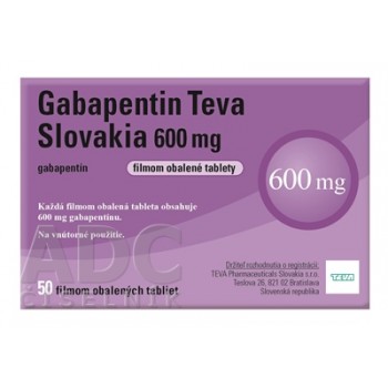 Габапентин Тева 600 мг, 50 таблеток