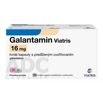 Галантамін (Galantamin) Mylan 16 мг, 28 капсул