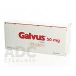Гальвус (Галвус) 50 мг, 60 таблеток