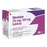 Глезісім (Glezisim) 10 мг/20 мг, 98 таблеток