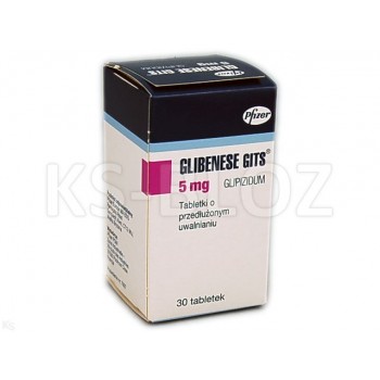 Глібенез GITS 5 мг, 30 таблеток