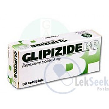 Гліпізид (Glipizide) 5 мг, 30 таблеток