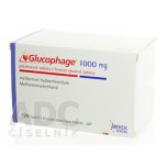 Глюкофаж (Glucophage) 1000 мг, 120 таблеток