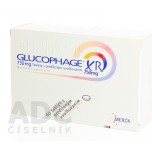 Глюкофаж XR 750 мг, 60 таблеток