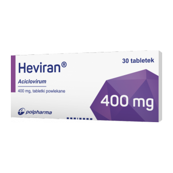 Гевіран (Heviran) 400 мг, 30 таблеток