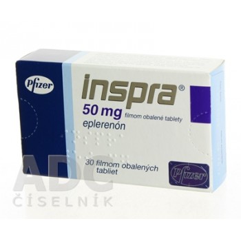 Інспра (Inspra) 50 мг, 30 таблеток