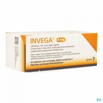Інвега (Invega) 6 мг, 56 таблеток
