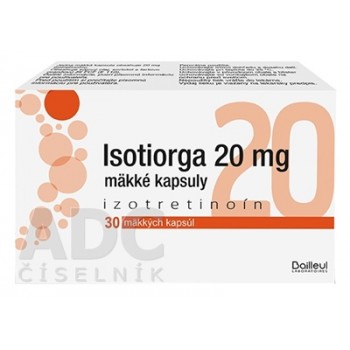Ізотіорга (Isotiorga) 20 мг, 30 капсул