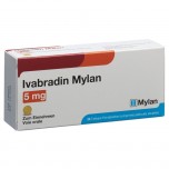 Івабрадин (Ivabradine) Mylan 5 мг, 56 таблеток