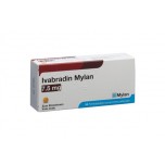 Івабрадин (Ivabradine) Mylan 7.5 мг, 56 таблеток