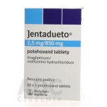 Джентадуето (Jentadueto) 2.5 мг/850 мг, 60 таблеток