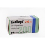 Кетилепт 200 мг, 60 таблеток