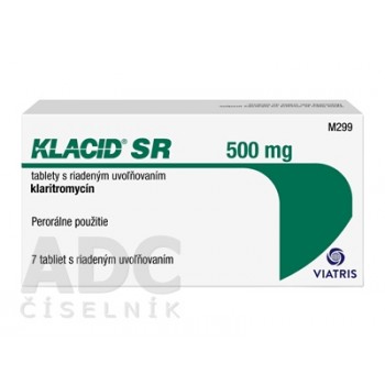 Клацид СР (Klacid SR) 500 мг, 7 таблеток