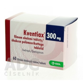Квентіакс (Kventiax) 300 мг, 60 таблеток