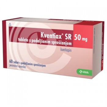 Квентіакс SR 50 мг, 60 таблеток