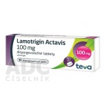 Ламотриджин (Ламотригин) Актавіс 100 мг, 30 таблеток