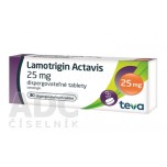 Ламотриджин (Ламотригин) Актавіс 25 мг, 30 таблеток