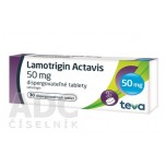 Ламотриджин (Ламотригин) Актавіс 50 мг, 30 таблеток