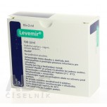 Левемір Пенфіл (Levemir Penfill) 100 ОД/мл по 3 мл, 10 ампул