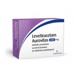 Леветирацетам Aurovitas 250 мг, 50 таблеток