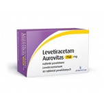 Леветирацетам Aurovitas 750 мг, 50 таблеток